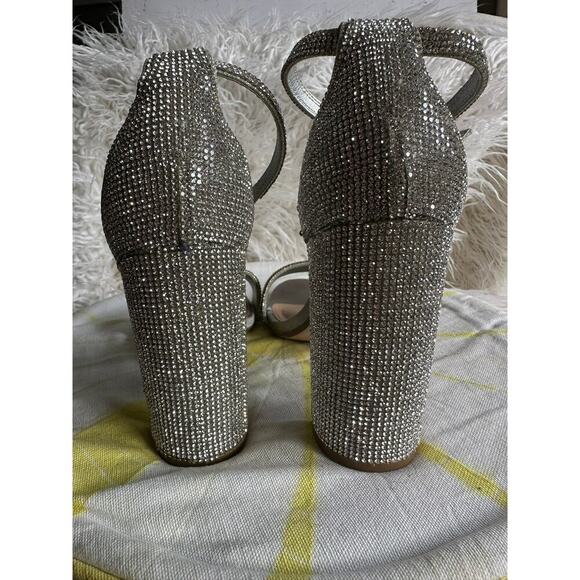 8.5 Steve Madden Blingy Heels - Picture 4 of 7